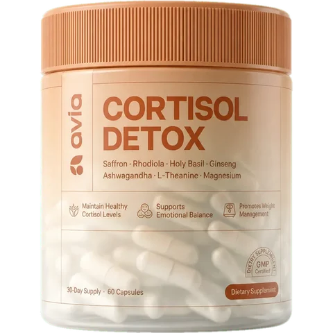 One bottle of Avia Cortisol Detox