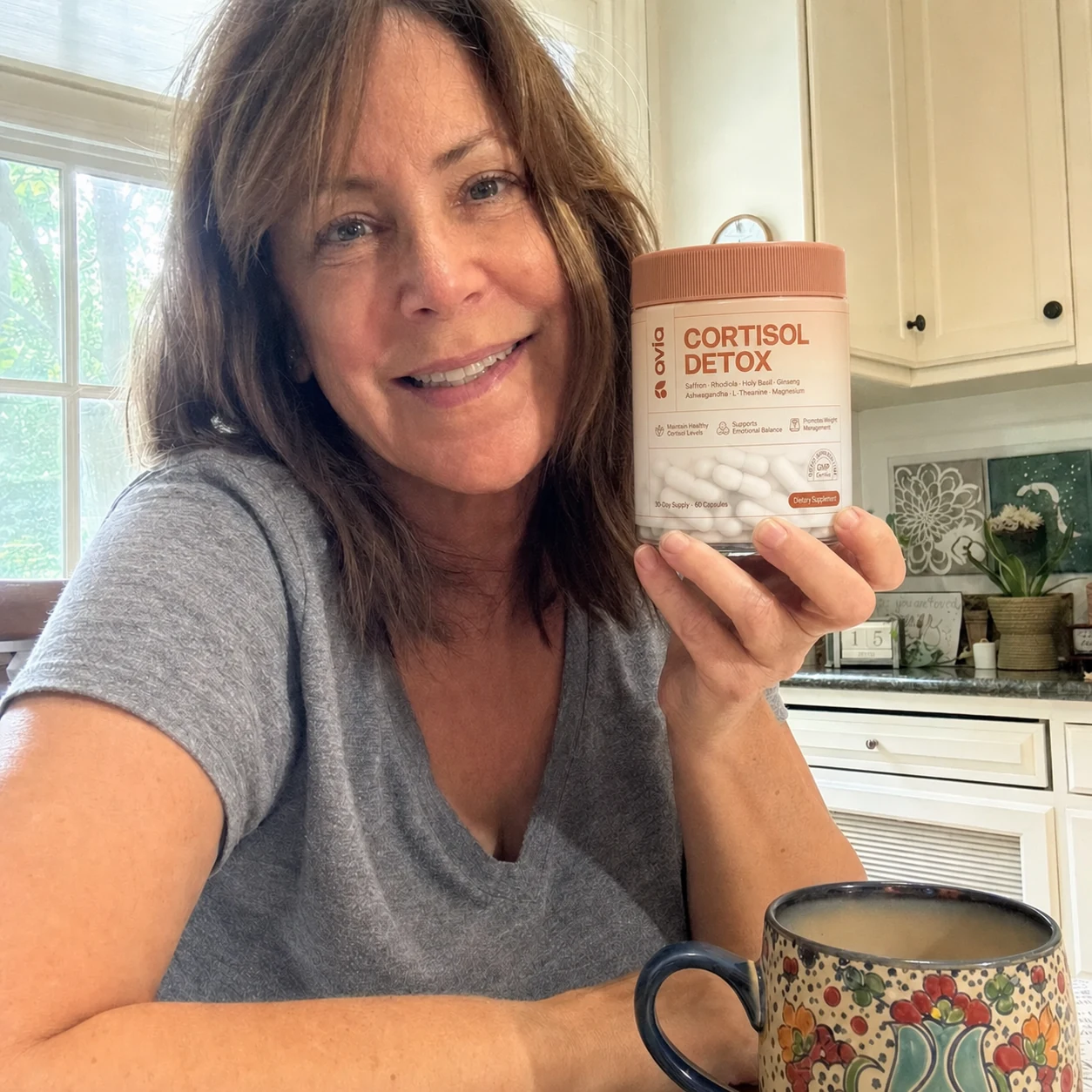 Customer with Avia Cortisol Detox